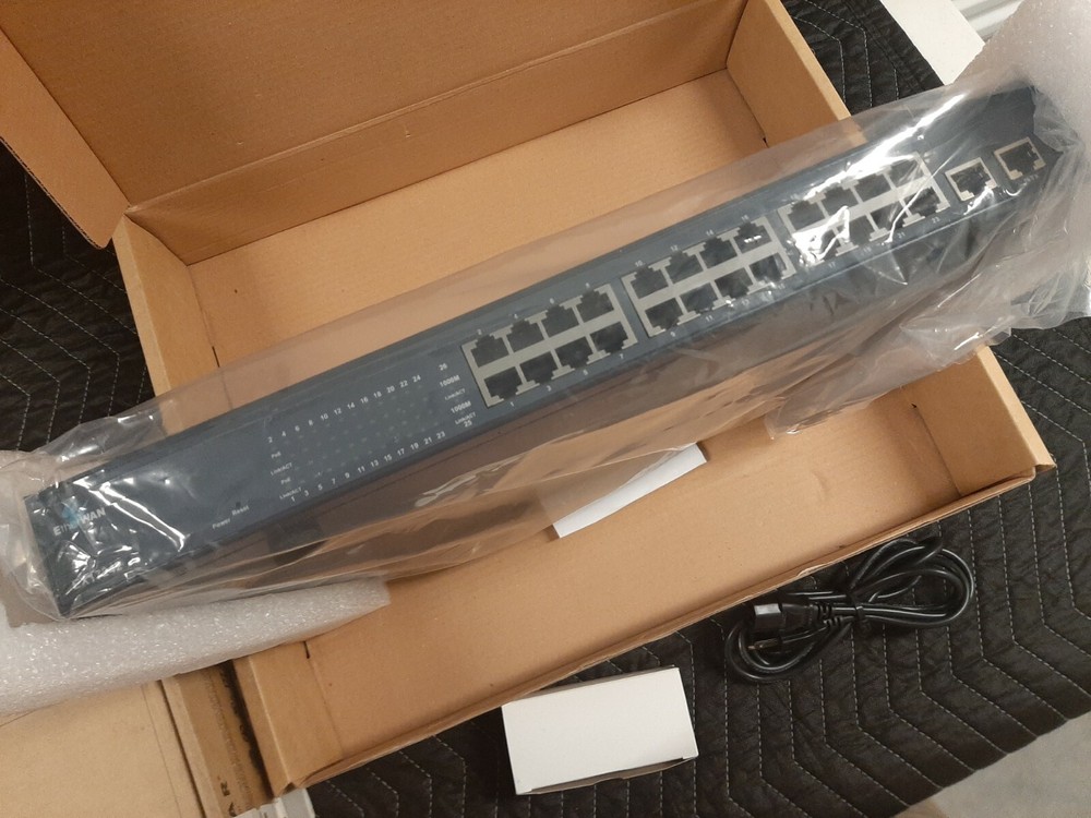 EtherWAN EX17242 L Web-Smart 24-Port PoE Gigabit Ethernet Switch