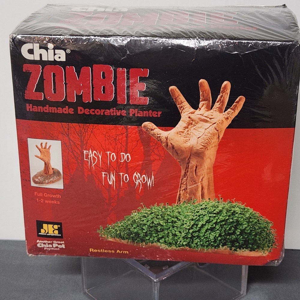 Chia Zombie HandmDe Decorative Restless Arm Planter