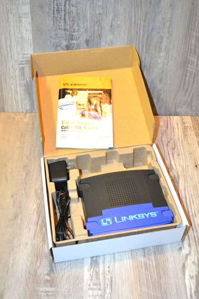 Linksys BEFSR41 4-Port 10/100 Wired Router