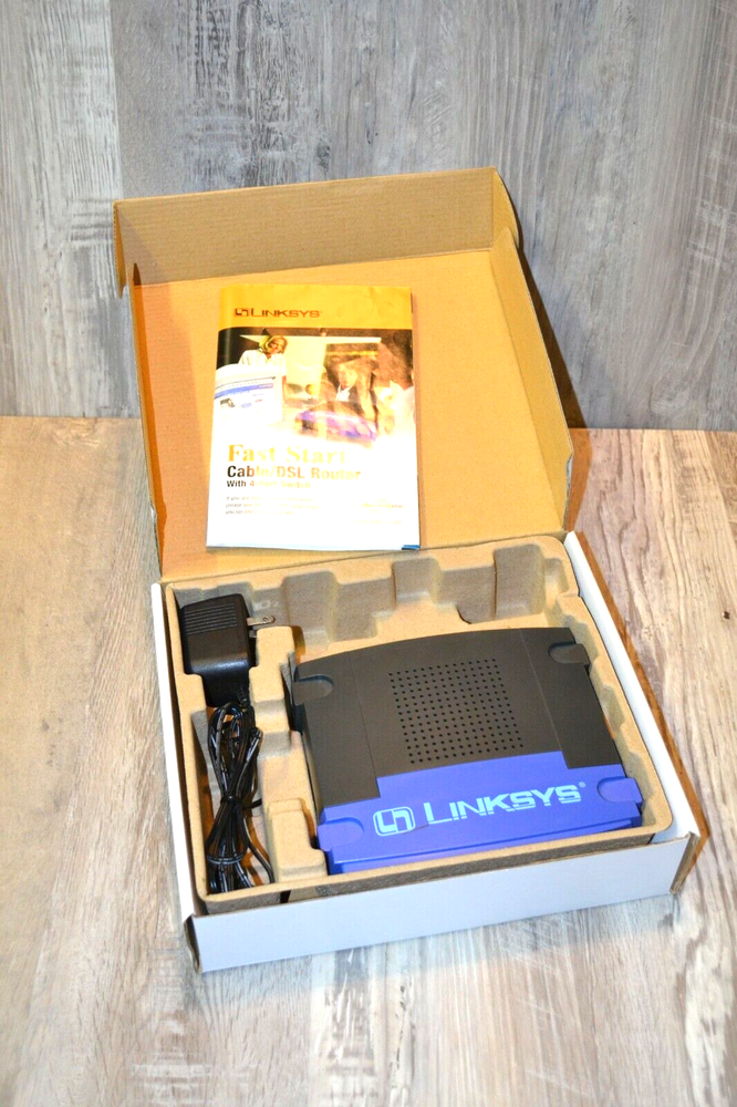 Linksys BEFSR41 4-Port 10/100 Wired Router