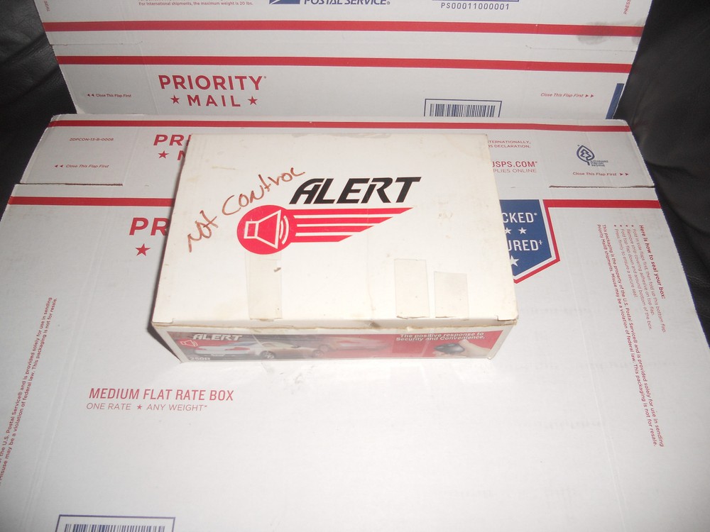 Alert Remote Starter and Security System 250R new read DETAILS MISSING CONTROLL
