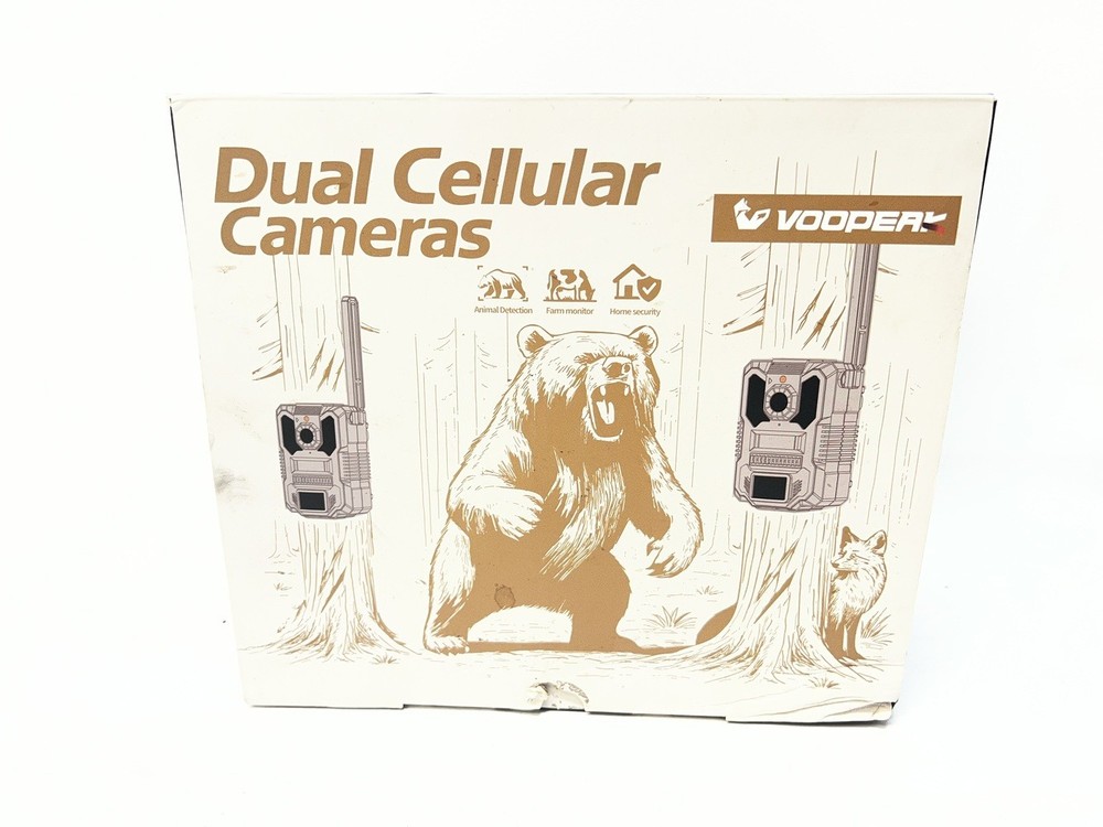 VOOPEAK DUAL CELLULAR CAMERAS