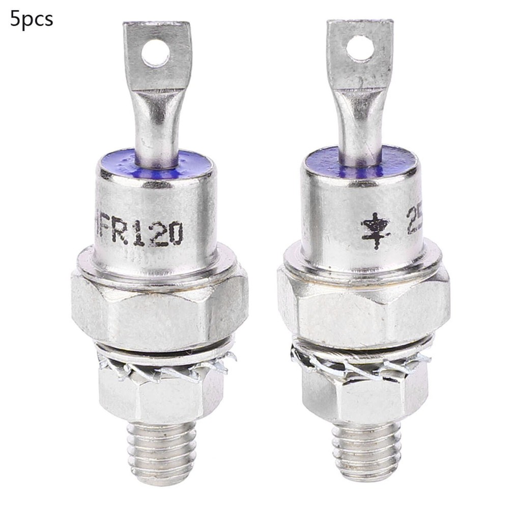 5 Pair 25HFR 25HF Rectifier Diode 25A 1200V Iron Base Forward/Reverse Polarity