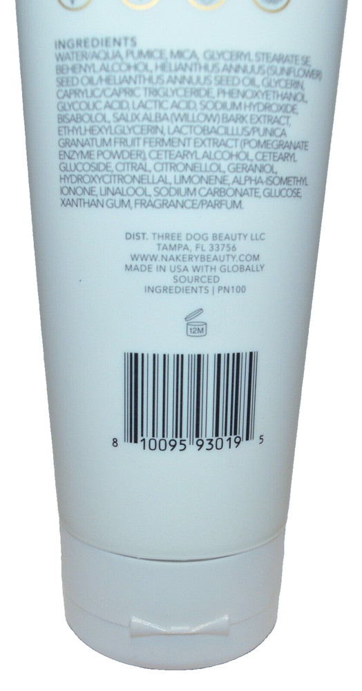 NAKERY Smooth Things Over BODY TEXTURIZING SCRUB 6.76oz