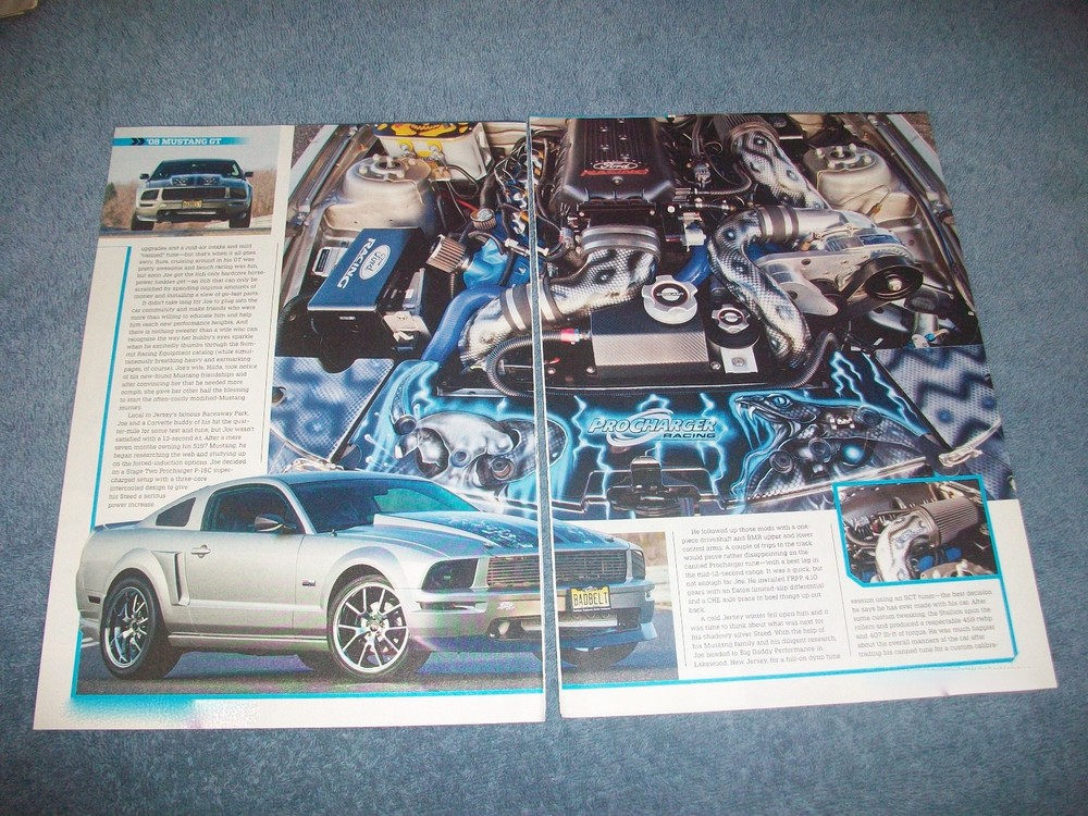 2008 Ford Mustang GT Custom Article "Vapor-ized"