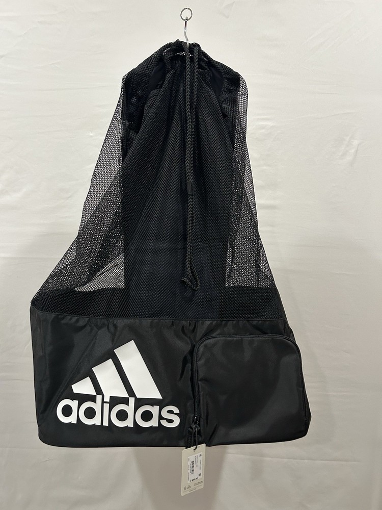 🏐🏀🎾Adidas Stadium Ball Bag Black White ⚽️🏈🥎