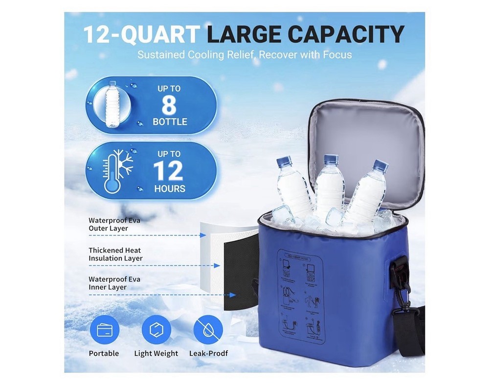 Cold Therapy Machine - Programmable Ice Therapy Machine, Cryotherapy Pain Relief