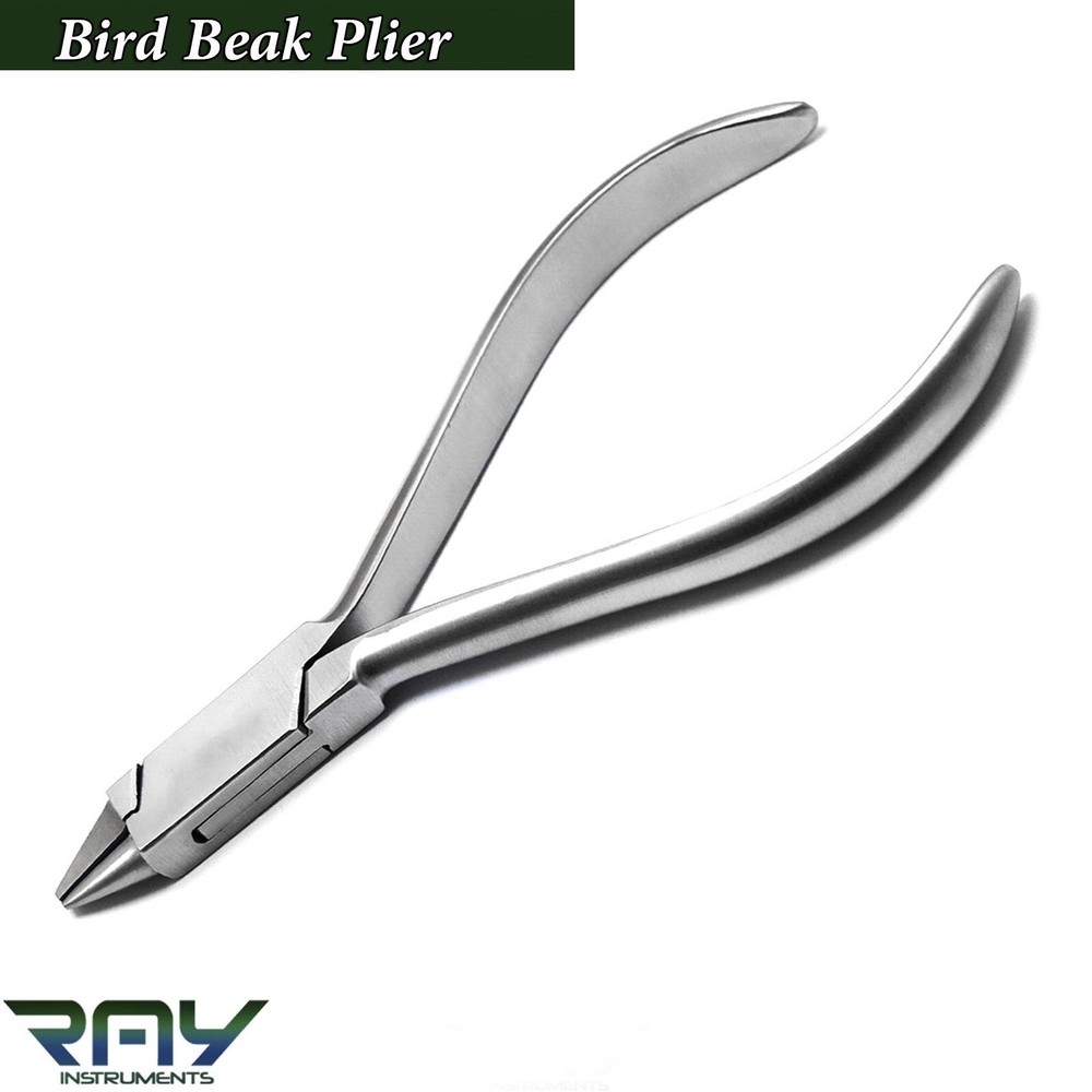 Orthodontic Bird Beak Plier Dental Wire Bending Loop Forming Adjusting Tools CE