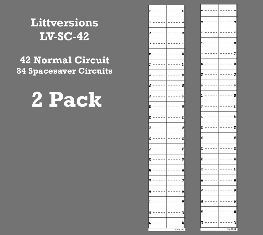 Square D /Schneider Circuit Breaker Directory Panel Replacement Labels LSDL