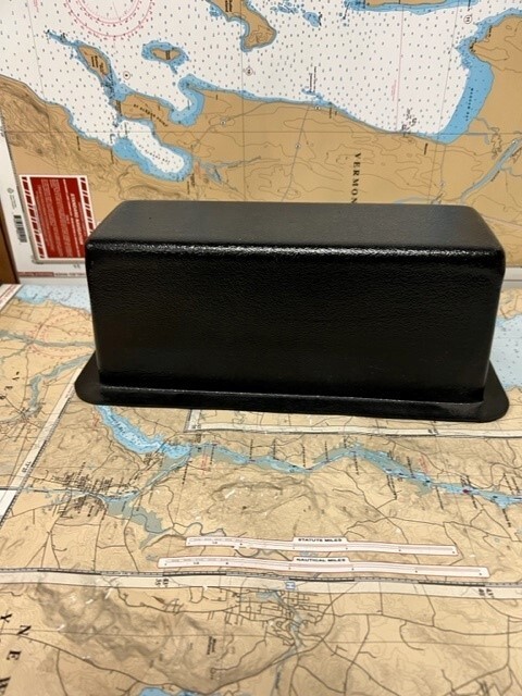 MSI #TB124 Blank 12" x 4" ABS Plastic Transition Box.