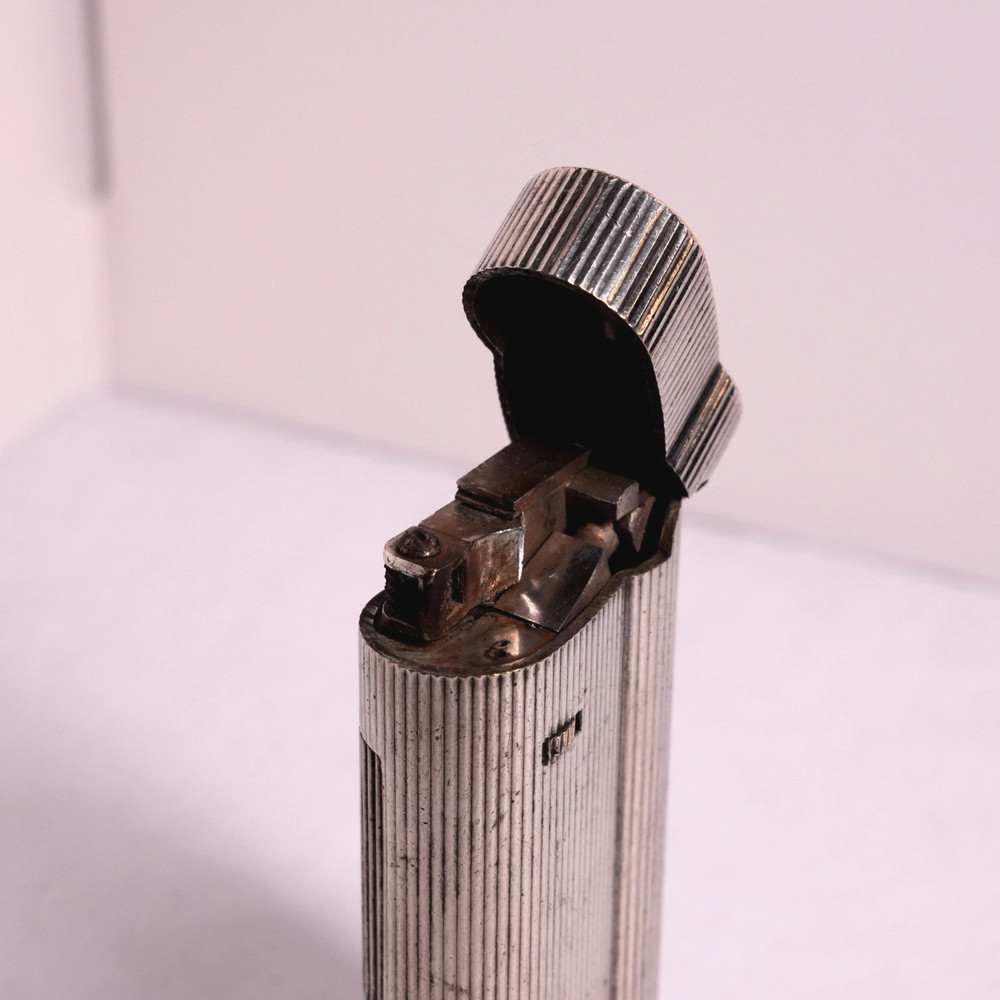 Vintage Dunhill Lighter - Silver - Used, Working Condition