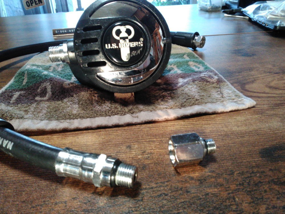 U.S. DIVERS Second-stage, Good working condition.