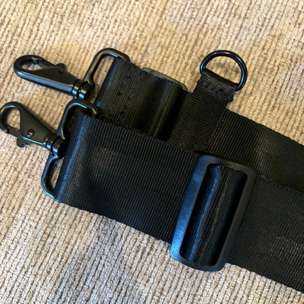 Tenba Professional Padded Camera Shoulder Strap Set Adjustable Black Stabilizer