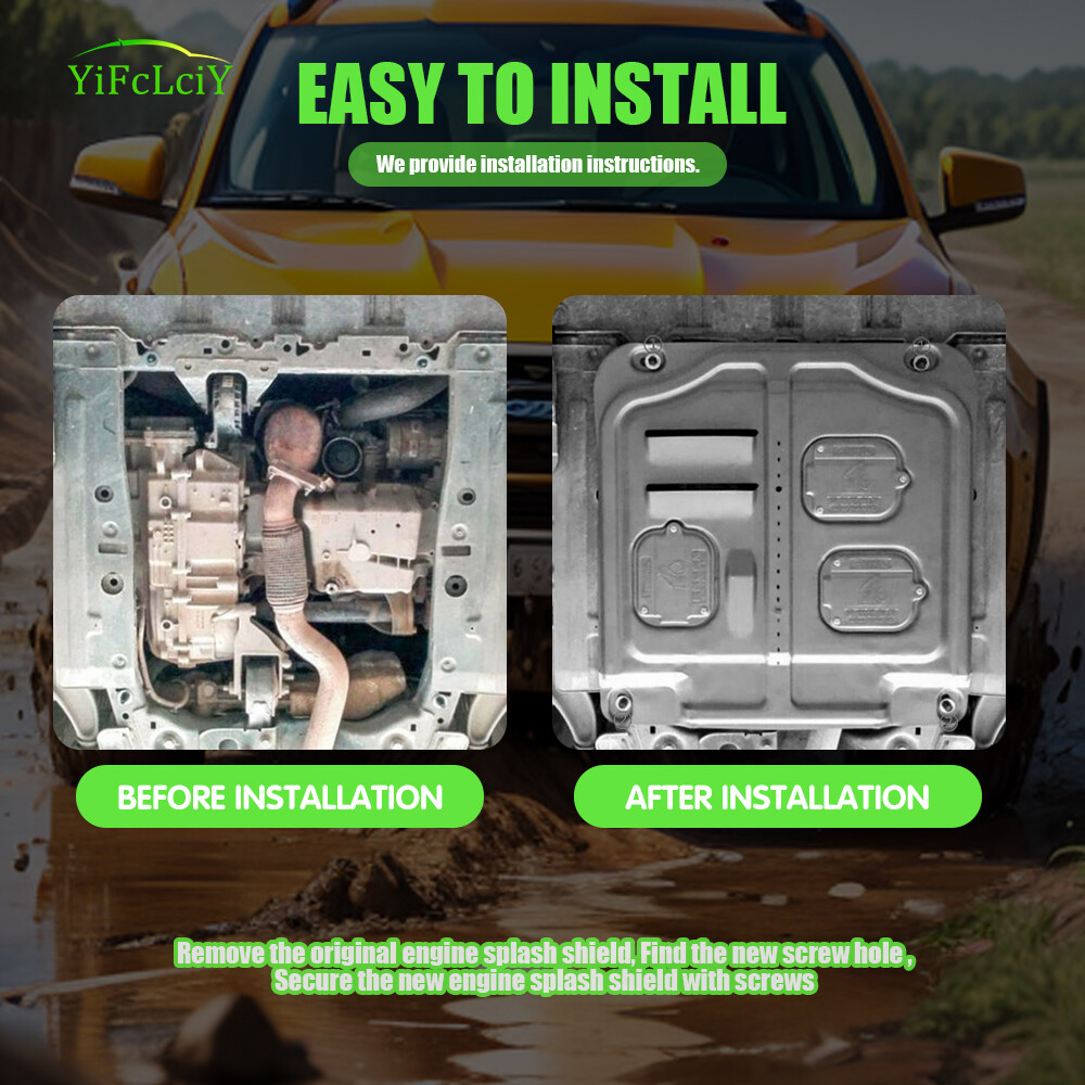 Thick Engine Splash Shield For Chevrolet Cruze 2011-2015 Front Engine Guard Hard