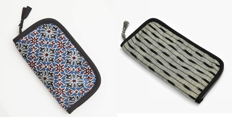 Lantern Moon Knit-Aid Empty Case - Ikat or Ajrak