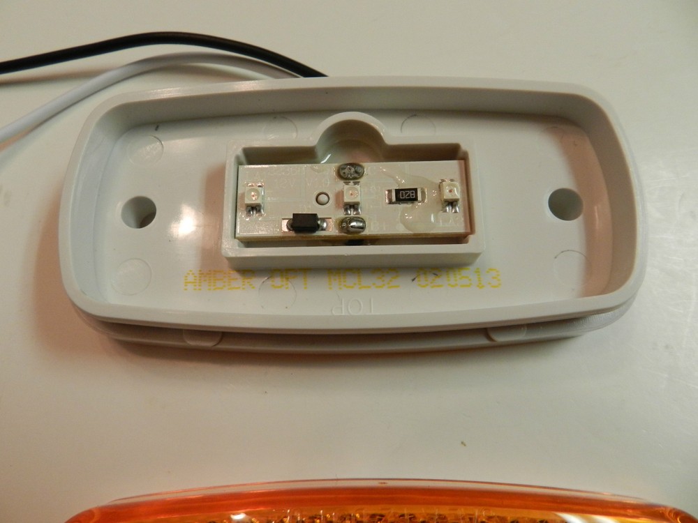 2" x 4" Amber LED Truck Trailer RV Clearance Marker Lights 3 Diode Free shipping