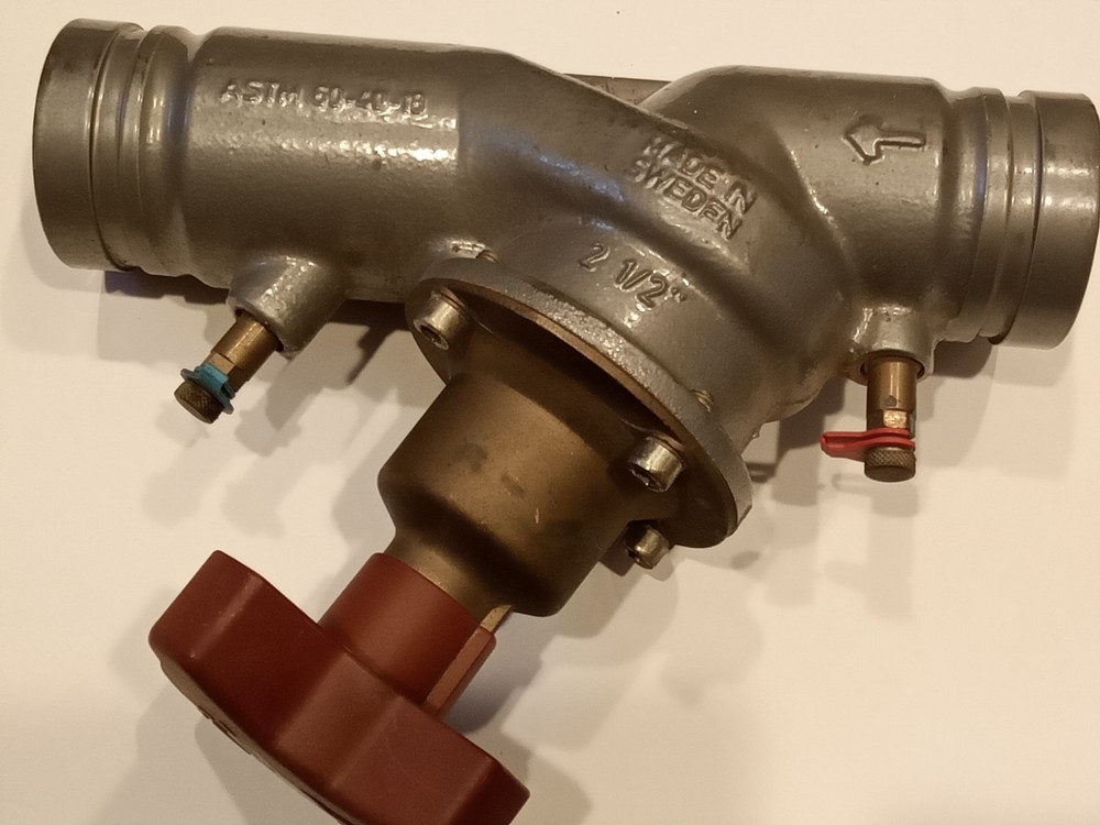 IMI TA STAG BALANCING VALVE 2 1/2" Groove Connection Sweden