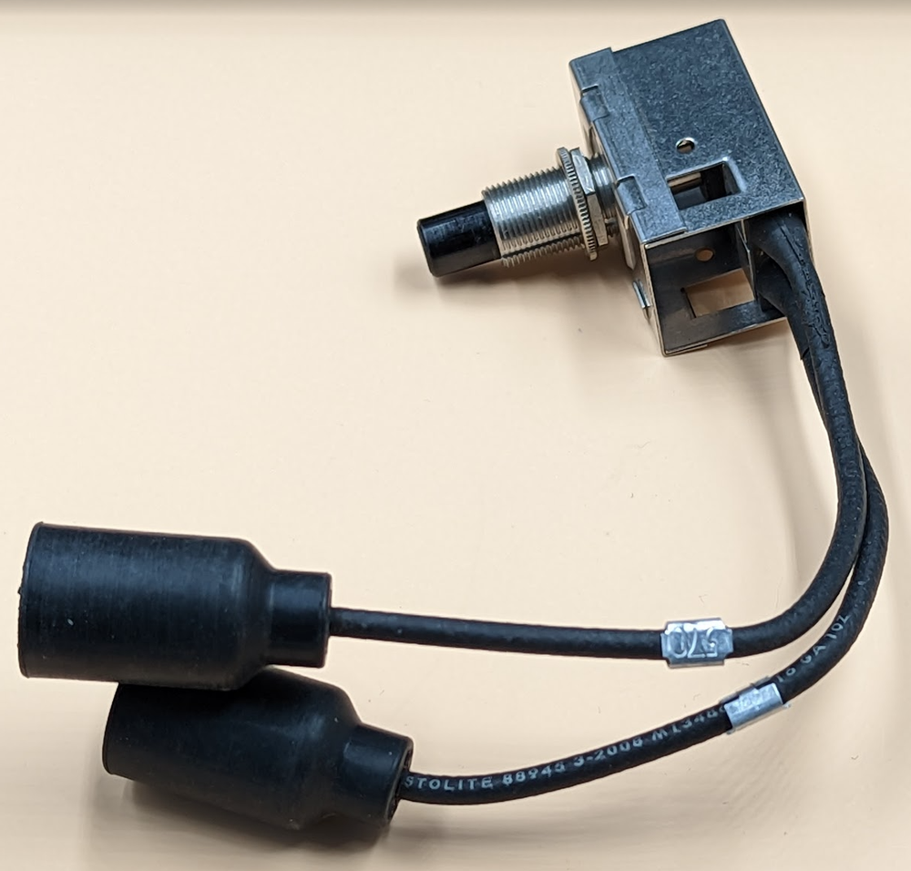 Push Button Switch Ether Cold Start Stop 11669772 5930011323247 NOS Military