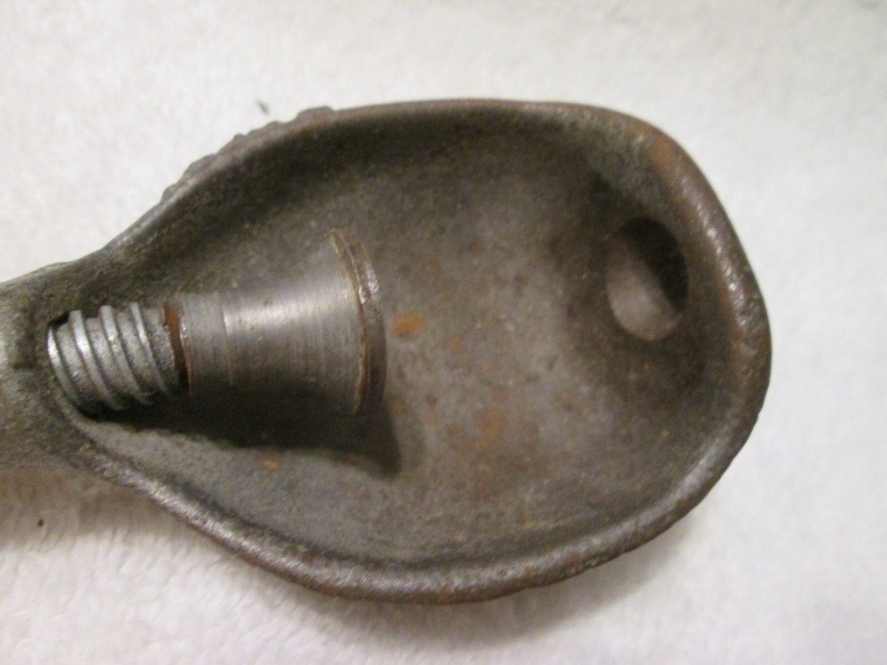 Vintage Cast Metal T Handle Nutcracker