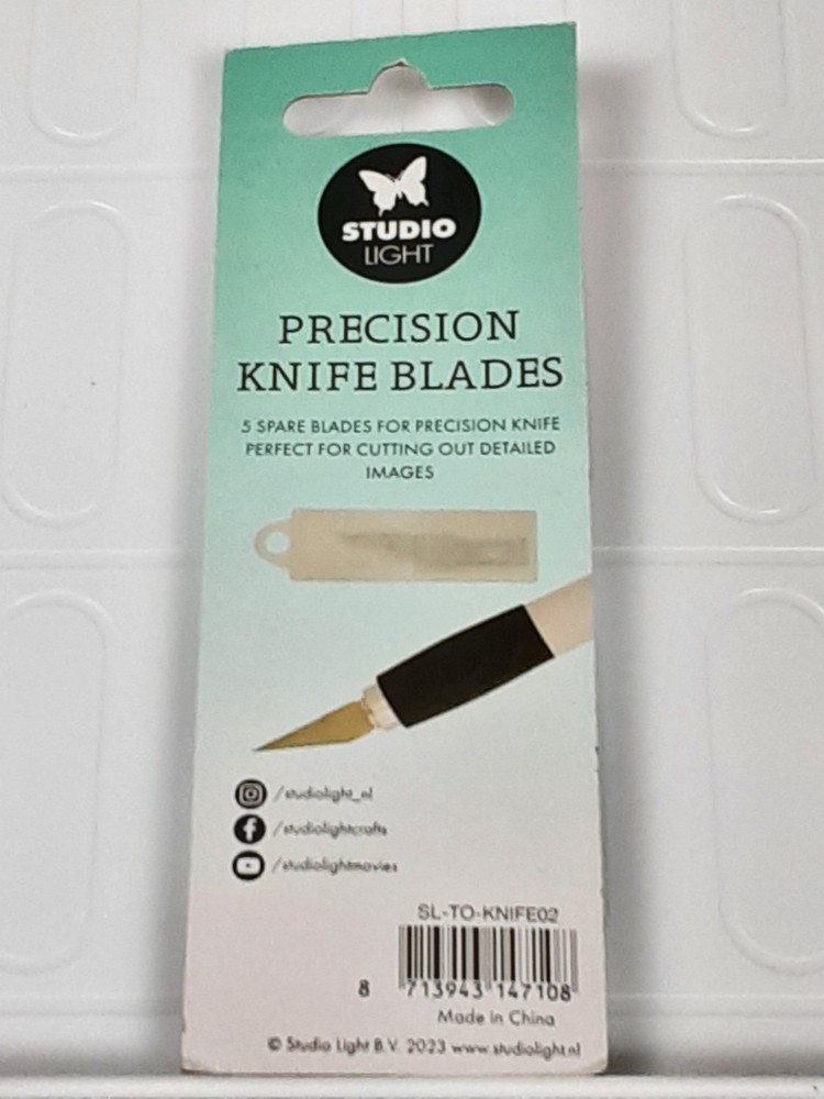NEW Studio Light Essential Collection Precision Knife Blades 5 Pack