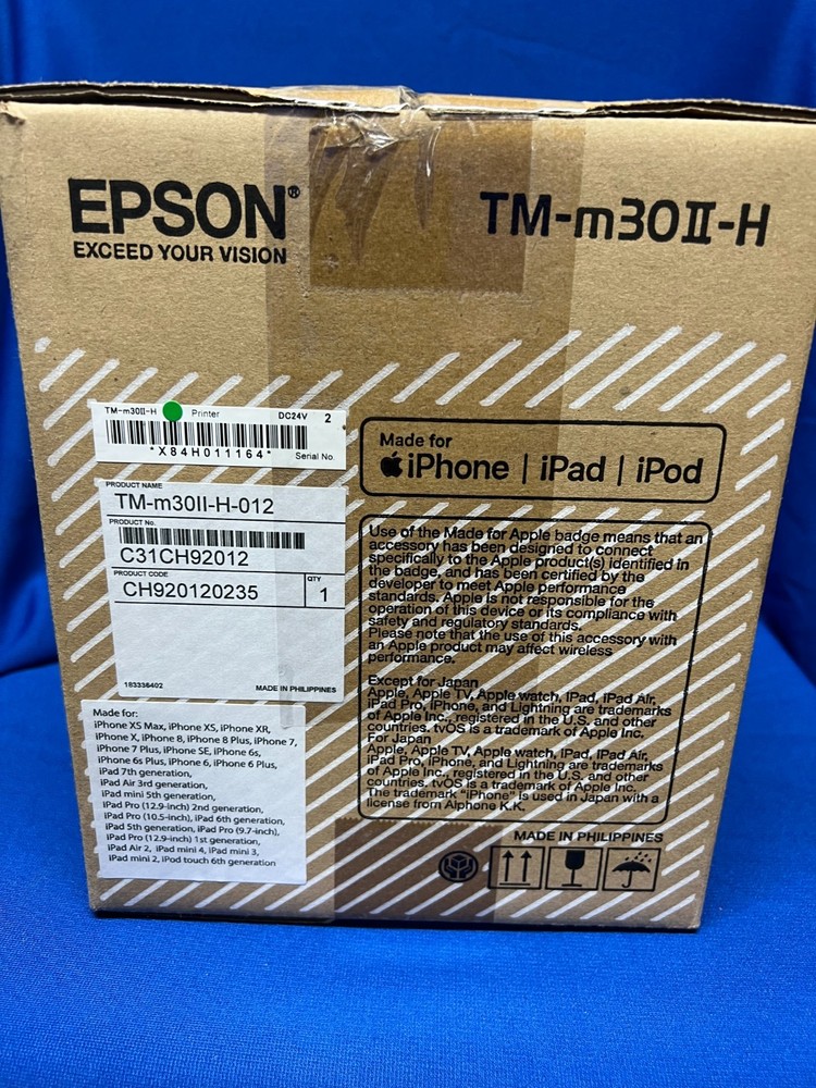 Epson TM-m30II-H Compact Receipt Printer