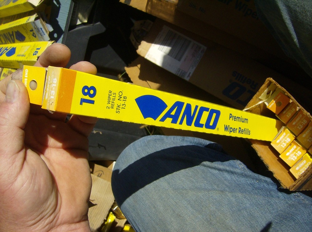 ANCO 13-18 WINDSHIELD WIPER REFILLS 1 PAIR