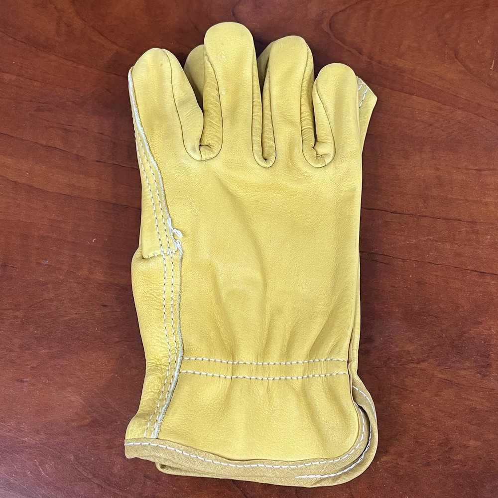 Leather Driver Work Glove Size Small Brand New Pullon