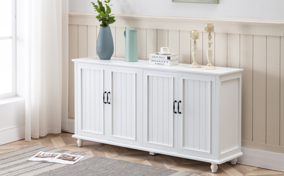 Buffet Sideboard Coffee Bar Cabinet Storage Cabinet Accent Server Table Kitchen