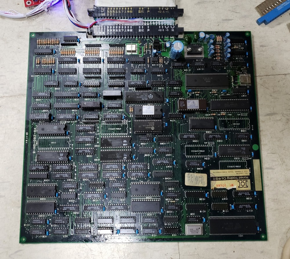 HATRIS PCB Video System Arcade Video Game 1990