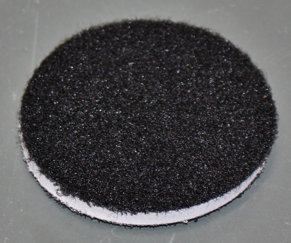 (10) Tough Guy 3" Round Foam Pad 2MZA6, Hook & Loop, for Automatic Floor Machine