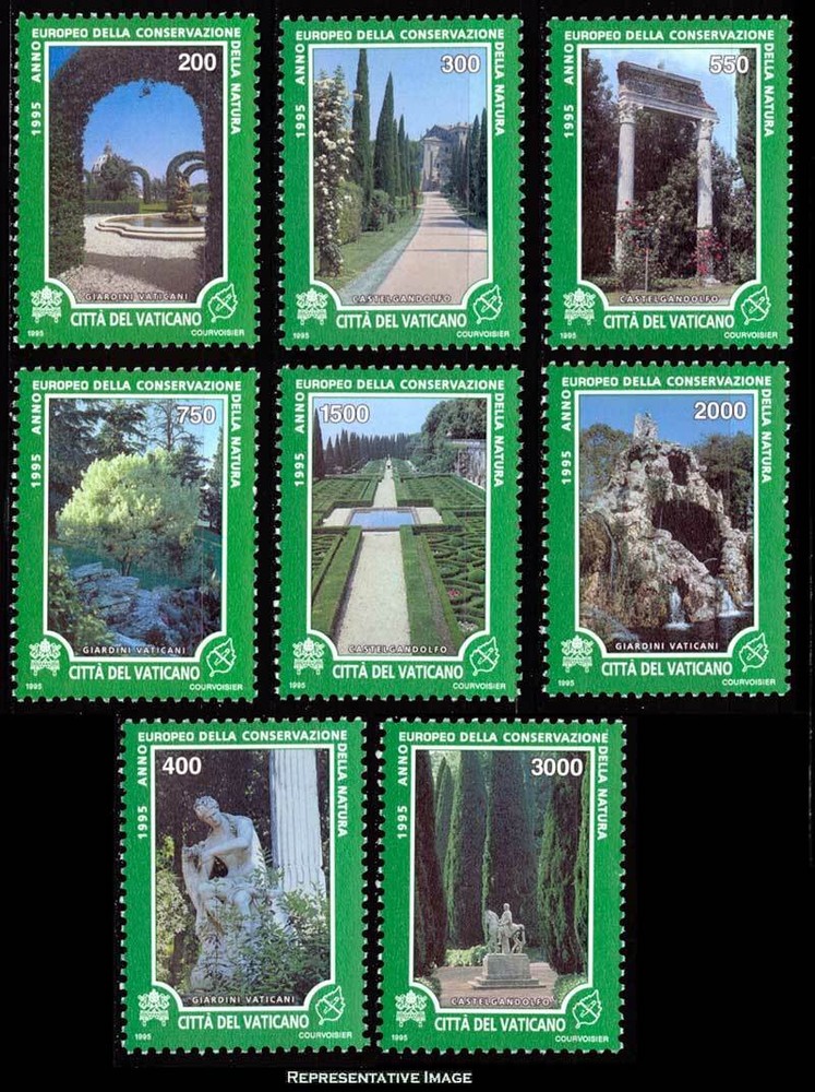 Vatican City Scott 980-987 Mint never hinged.