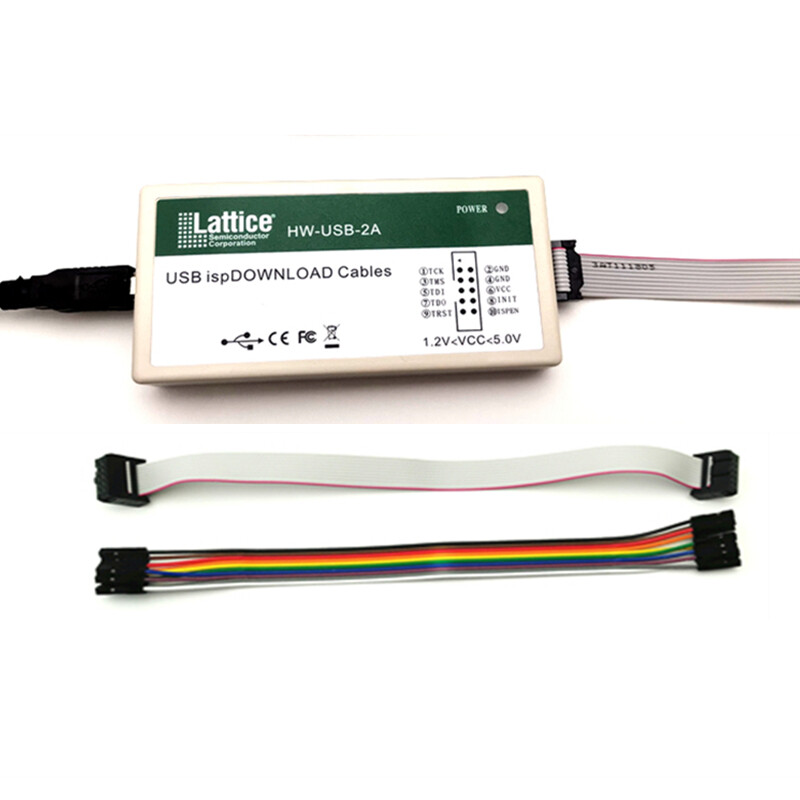 New USB ISP Jtag SPI Programmer Download Cable for LATTICE FPGA CPLD HW-USBN-2A
