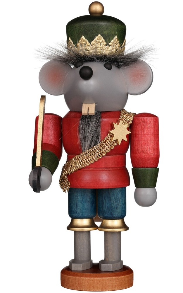 New in Box - Christian Ulbricht - Mouse King Mini German Nutcracker 32-612