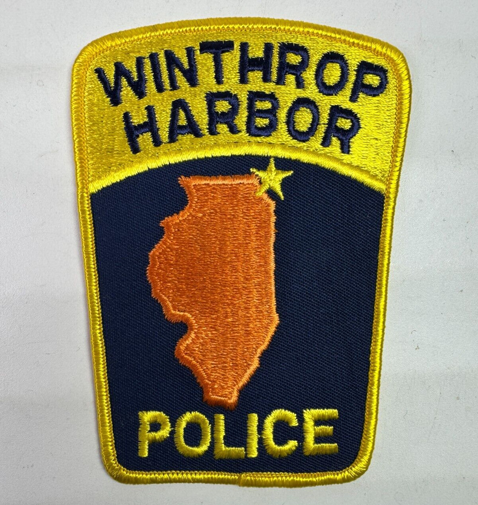 Winthrop Harbor Police Illinois IL Patch Q9