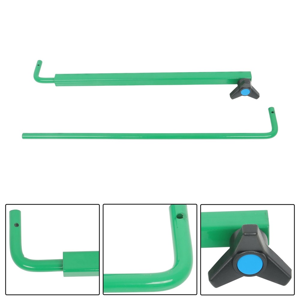 Green Easy Change Quick Hitch w/Stabilizer Bar Tractors/Implement for Category 2