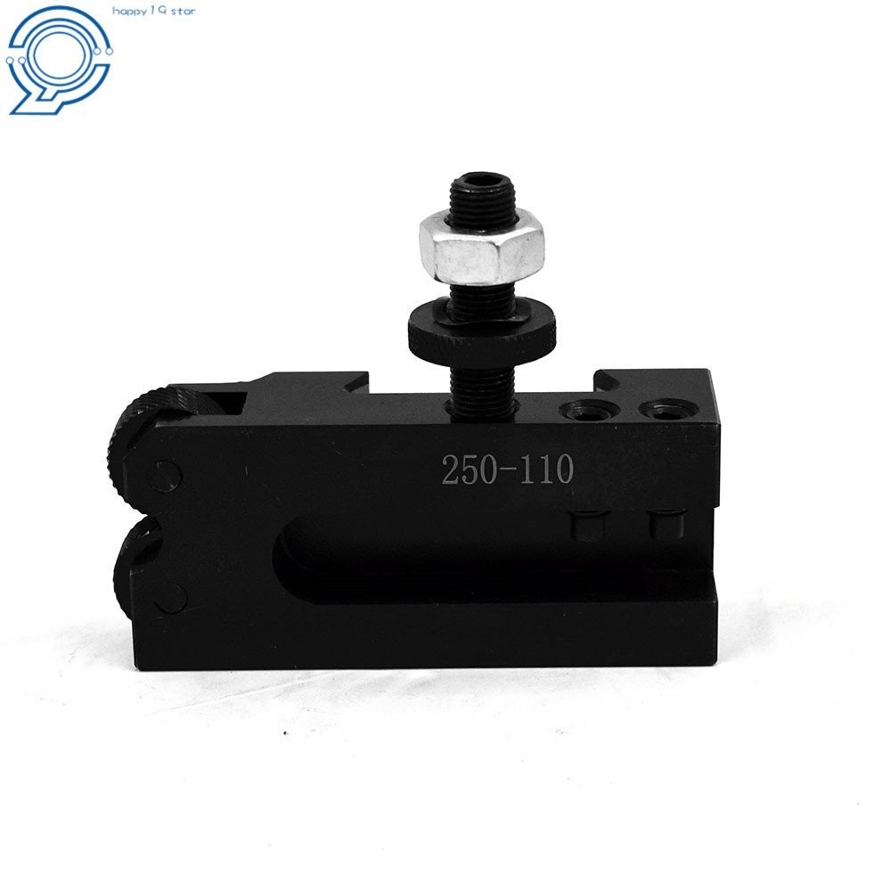 AXA 250-100 Piston Type Quick Change Tool Post Holder For Lathe 6-12" 6PC