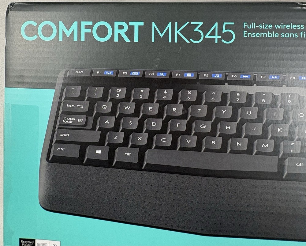 Logitech Comfort MK345 Keyboard And Mouse Combo New Sealed