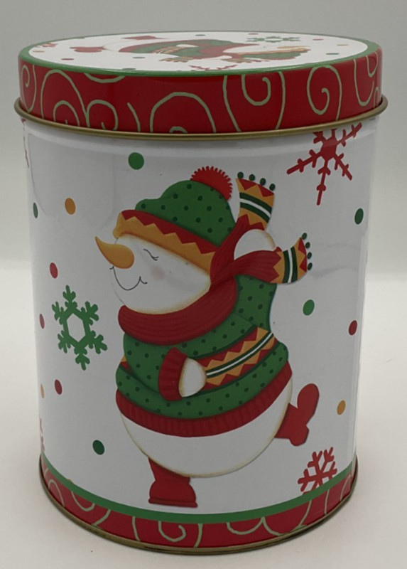 Christmas Cookie Candy Tin
