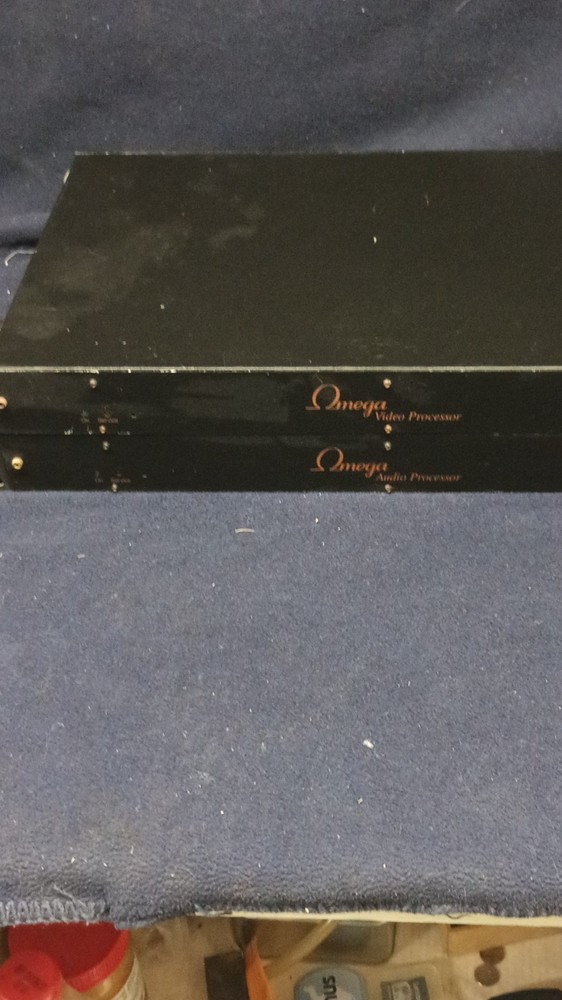 Omega Audio Processor Black Model High-Performance Audio Equipment
