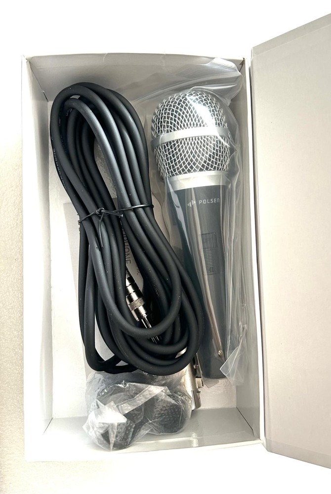 Polsen M-85 Professional Dynamic Handheld Microphone (Dark Gray)