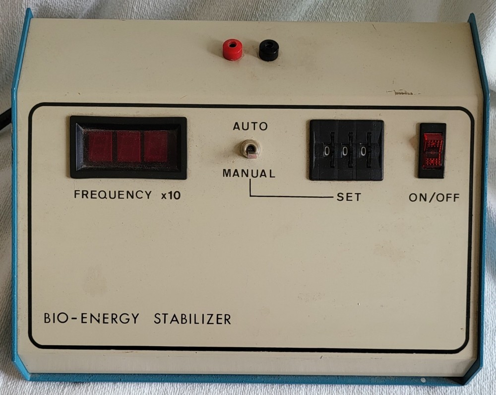 Bio-Energy Stabilizer Machine Vintage Medical Device