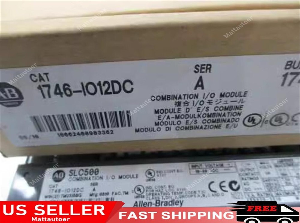 Allen-Bradley 1746-IO12DC 1746I012DC SLC 500 Combination I/O Module New