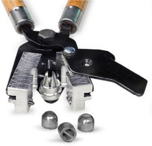 1oz Slug Mold for Rifled Shotgun Barrels - Complete with Instructions & Load-=