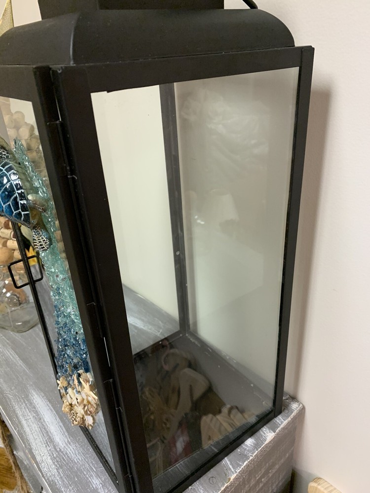 candle lantern for home decor 23”x9"