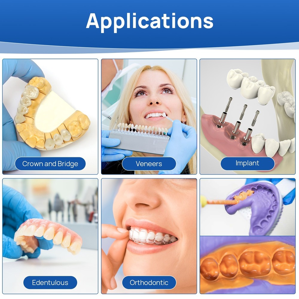 Dental Putty Impression Materials Normal 400g Base+400g Catalyst Set