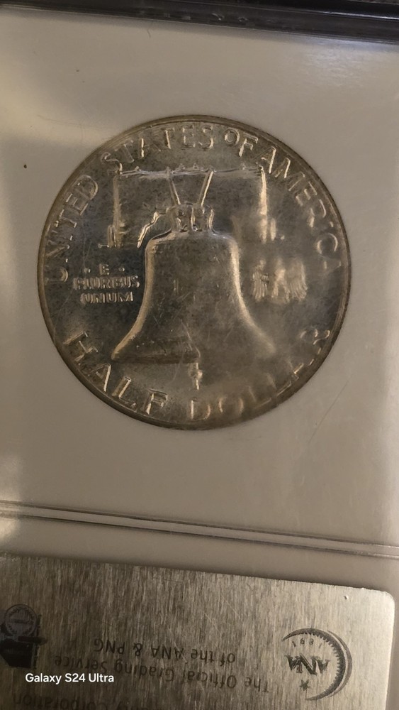1959 Franklin Half Dollar NG MS65