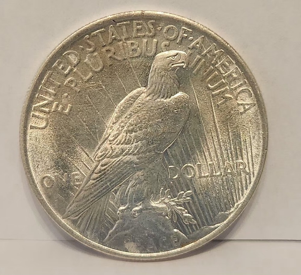 1923 P CHOICE BU PEACE DOLLAR