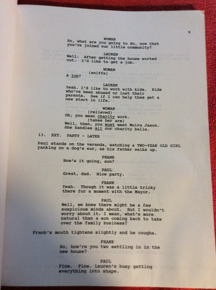 ORIGINAL SCRIPT LOVE CHEAT AND STEAL JOHN LITHGOW ERIC ROBERTS DANNY TREJO