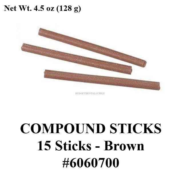 Impression BROWN Compound Sticks #6060700 (Mizzy) 15/Sticks