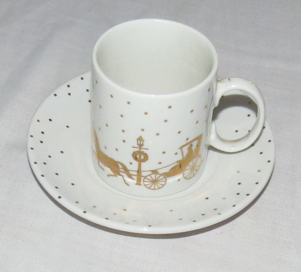 Studio Nova Golden Journey Coffee Cup & Saucer